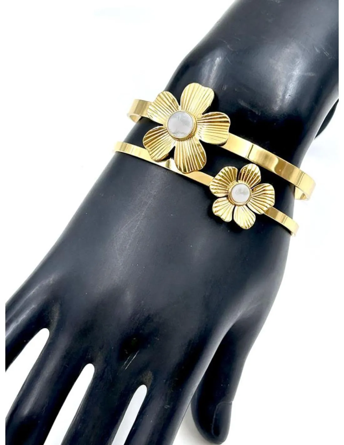 PULSERAS PARA BODAS DORADAS Y BLANCAS DE BODA