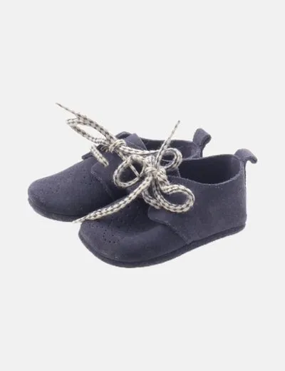 QKíS ZAPATOS BADANAS SERRAJE AZUL MARINO