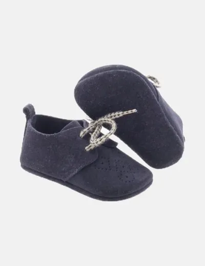 QKíS ZAPATOS BADANAS SERRAJE AZUL MARINO