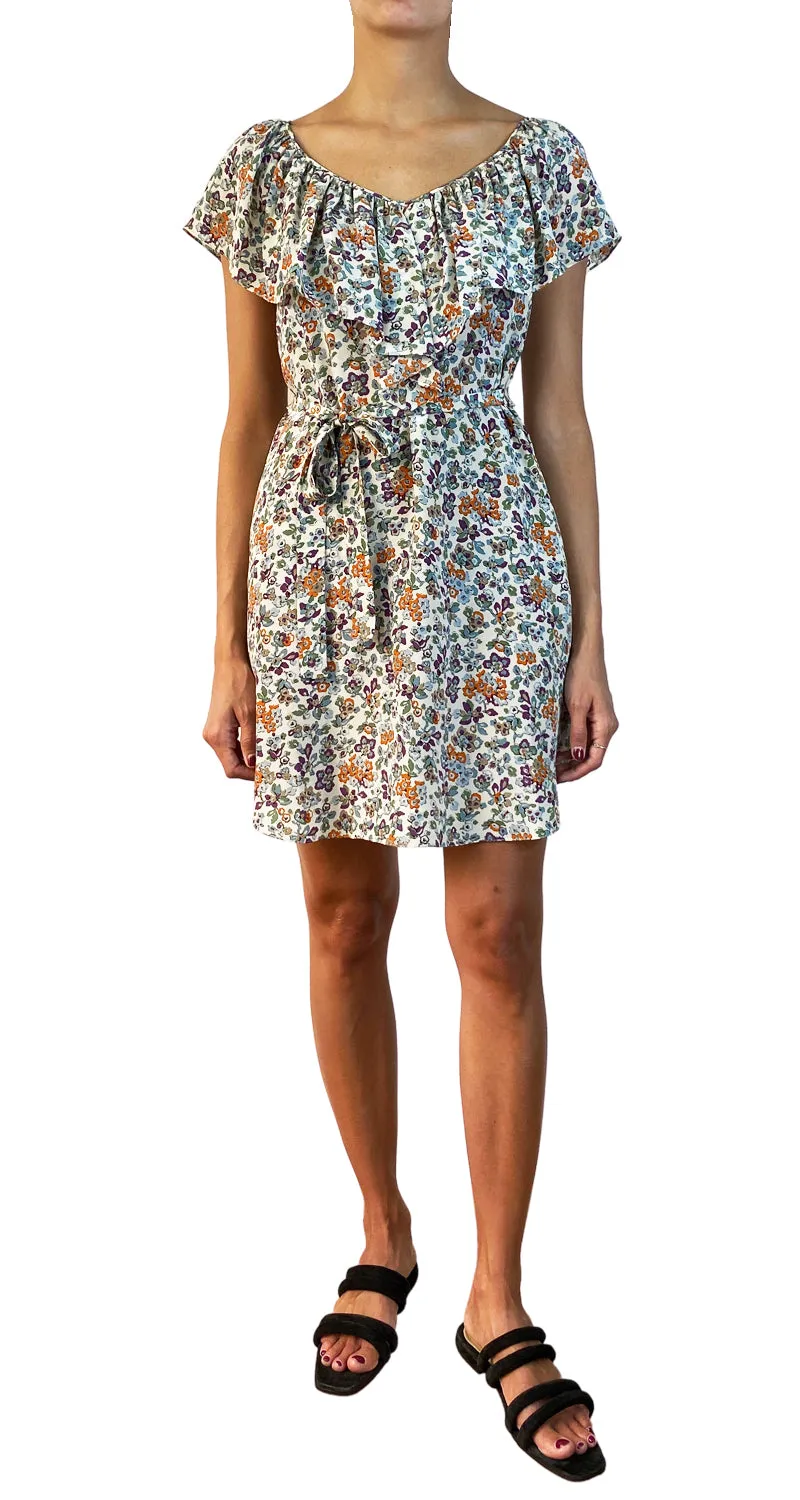 REBECCA TAYLOR Vestido Seda Flores