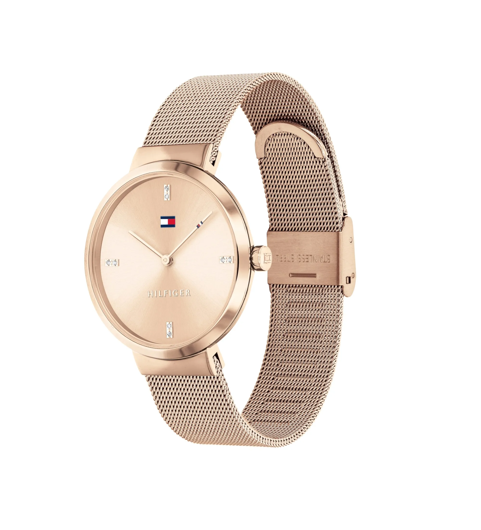 Reloj Analógico Pvd dorado