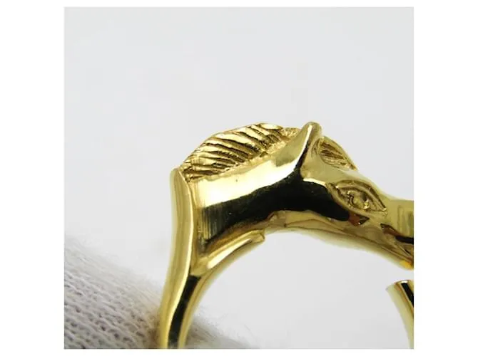 Ring Hermès Galop Dorado 