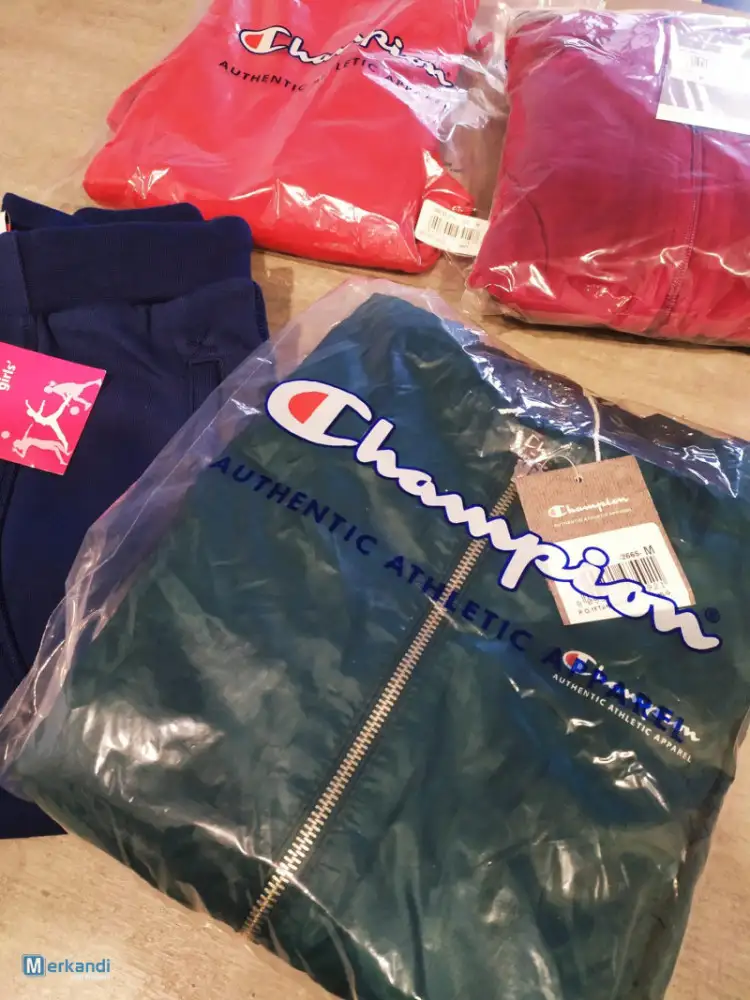 Ropa para hombres, mujeres y niños campeón, incluyendo sudaderas, chaquetas, pantalones y trajes (2 piezas: pantalones + sudader