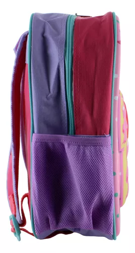 Ruz Mochila Escolar Kinder Diseño Minnie Donunts Niña 90695 Color Rosa