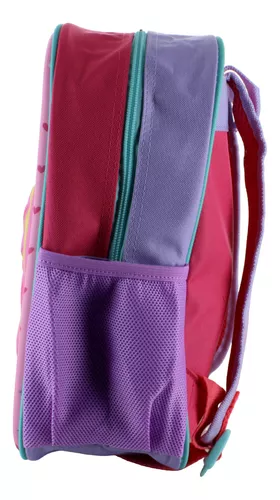 Ruz Mochila Escolar Kinder Diseño Minnie Donunts Niña 90695 Color Rosa