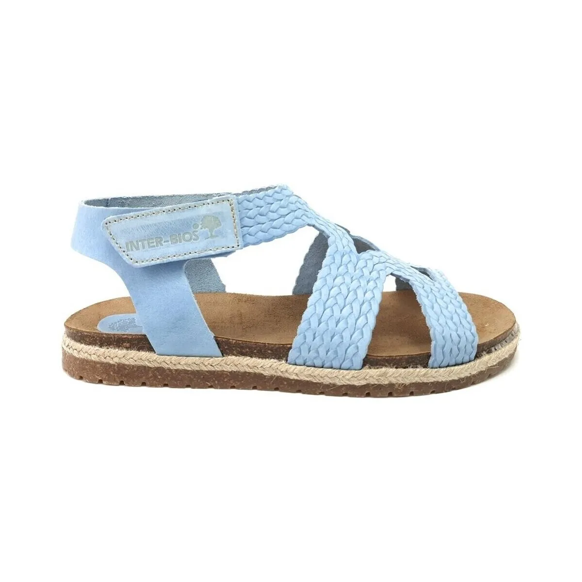 SANDALIA  2200 PIEL AZUL CIELO