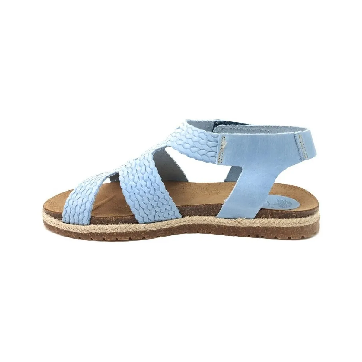 SANDALIA  2200 PIEL AZUL CIELO