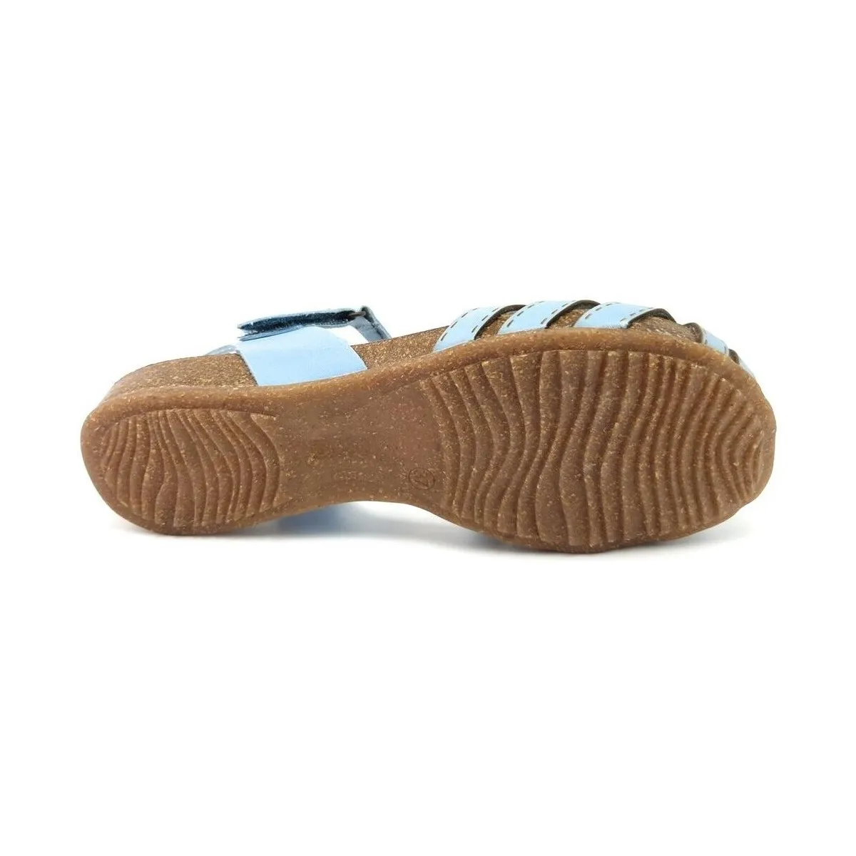SANDALIA  4479 PIEL AZUL CIELO