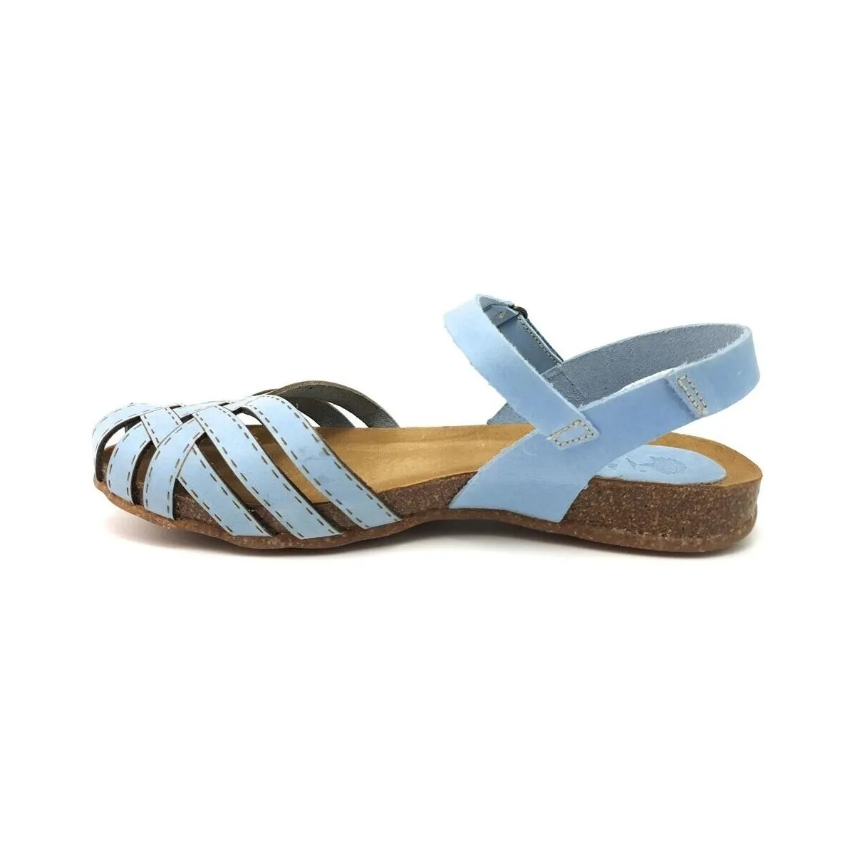 SANDALIA  4479 PIEL AZUL CIELO