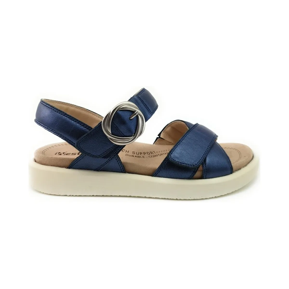 SANDALIA  ALBI 06 PIEL AZUL