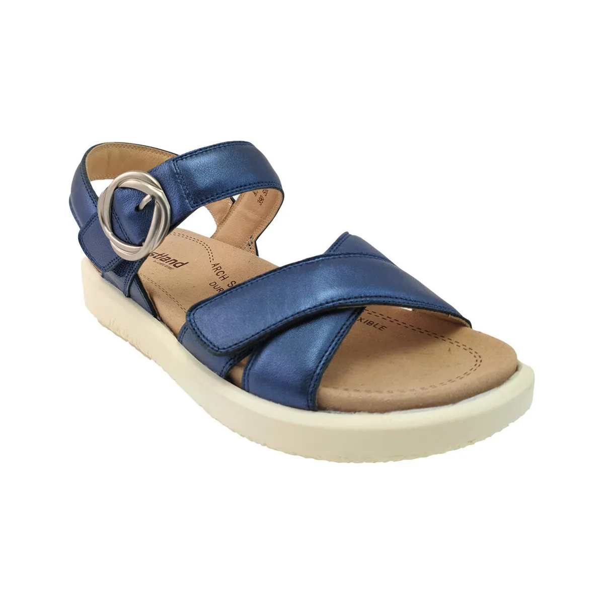 SANDALIA  ALBI 06 PIEL AZUL