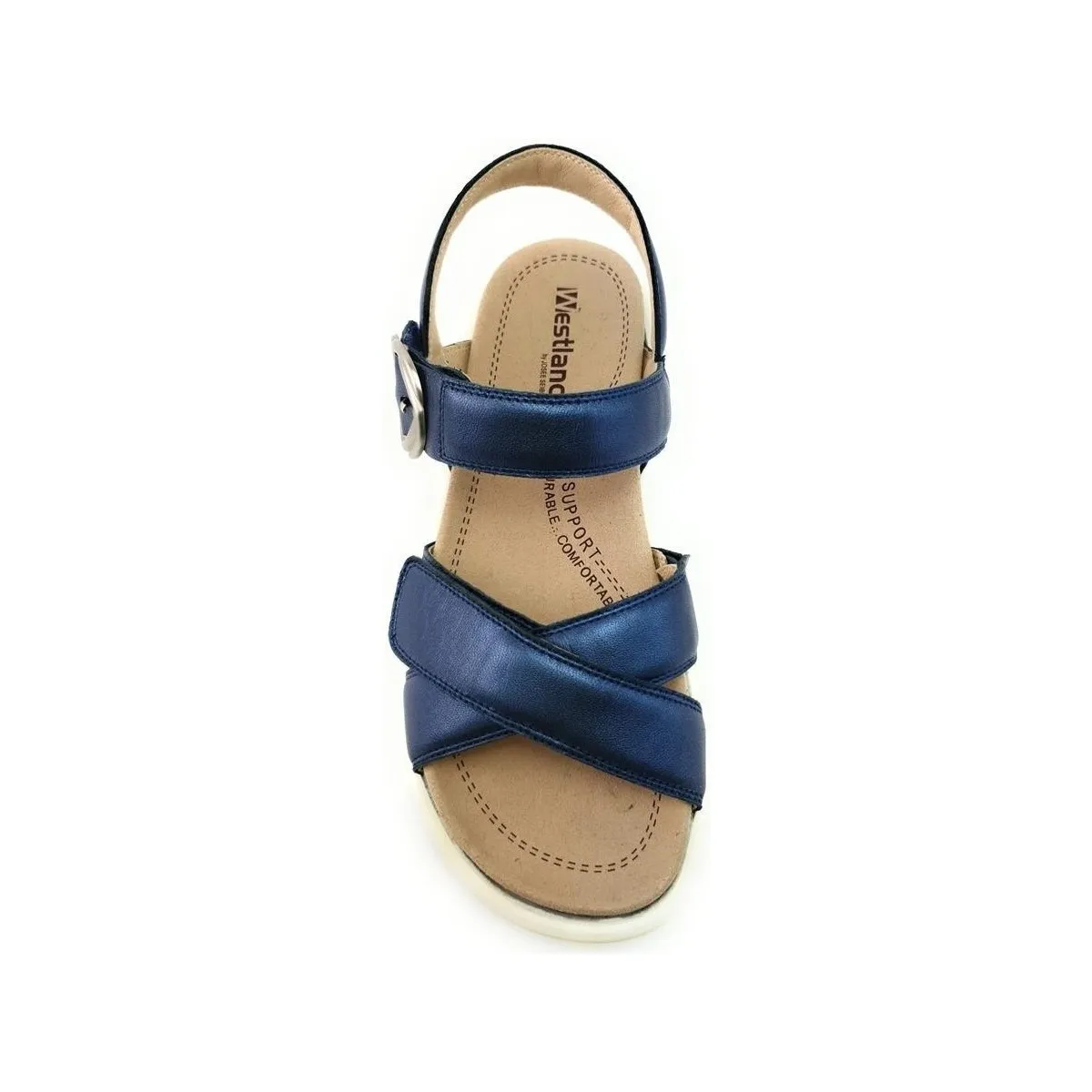 SANDALIA  ALBI 06 PIEL AZUL