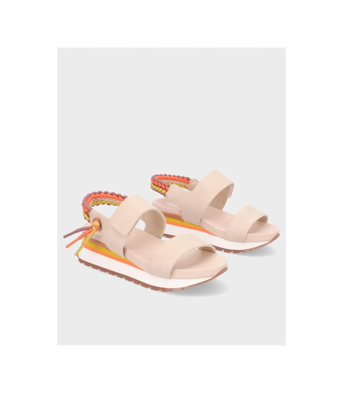 SANDALIA CUÑA GIOSEPPO 71082P BEIGE