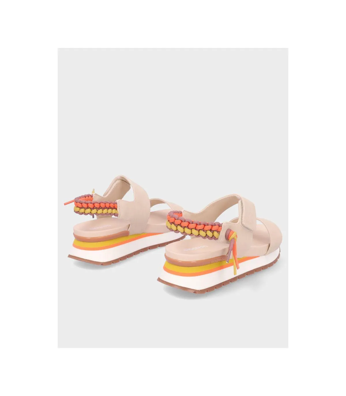 SANDALIA CUÑA GIOSEPPO 71082P BEIGE