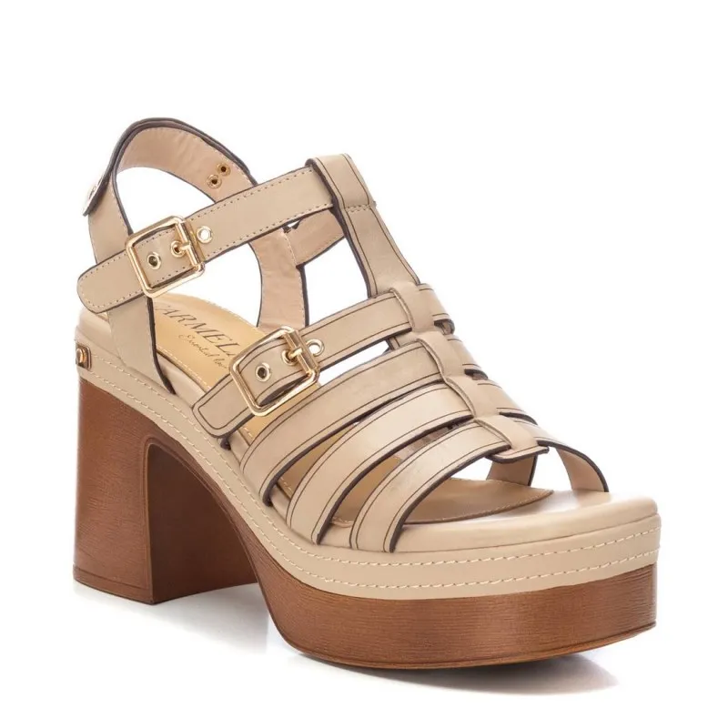 Sandalia de mujer CARMELA 161381 Beige
