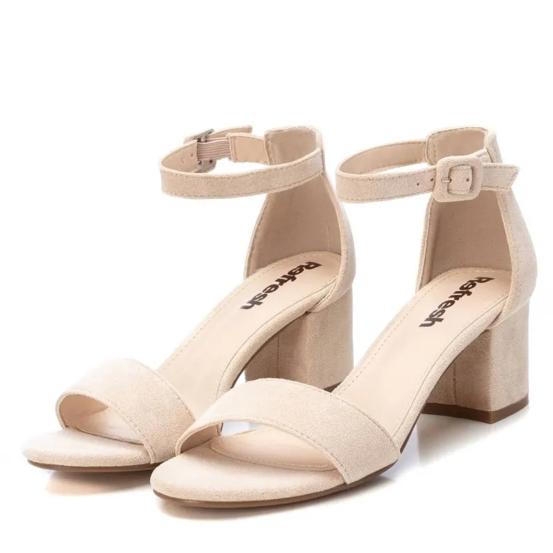 Sandalia de mujer REFRESH 170789 Beige