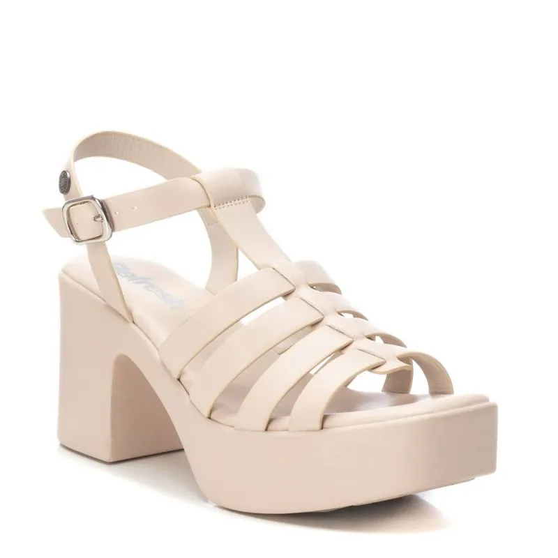 Sandalia de mujer REFRESH 171865 Beige