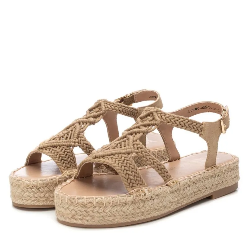 Sandalia de mujer XTI 142840 Beige