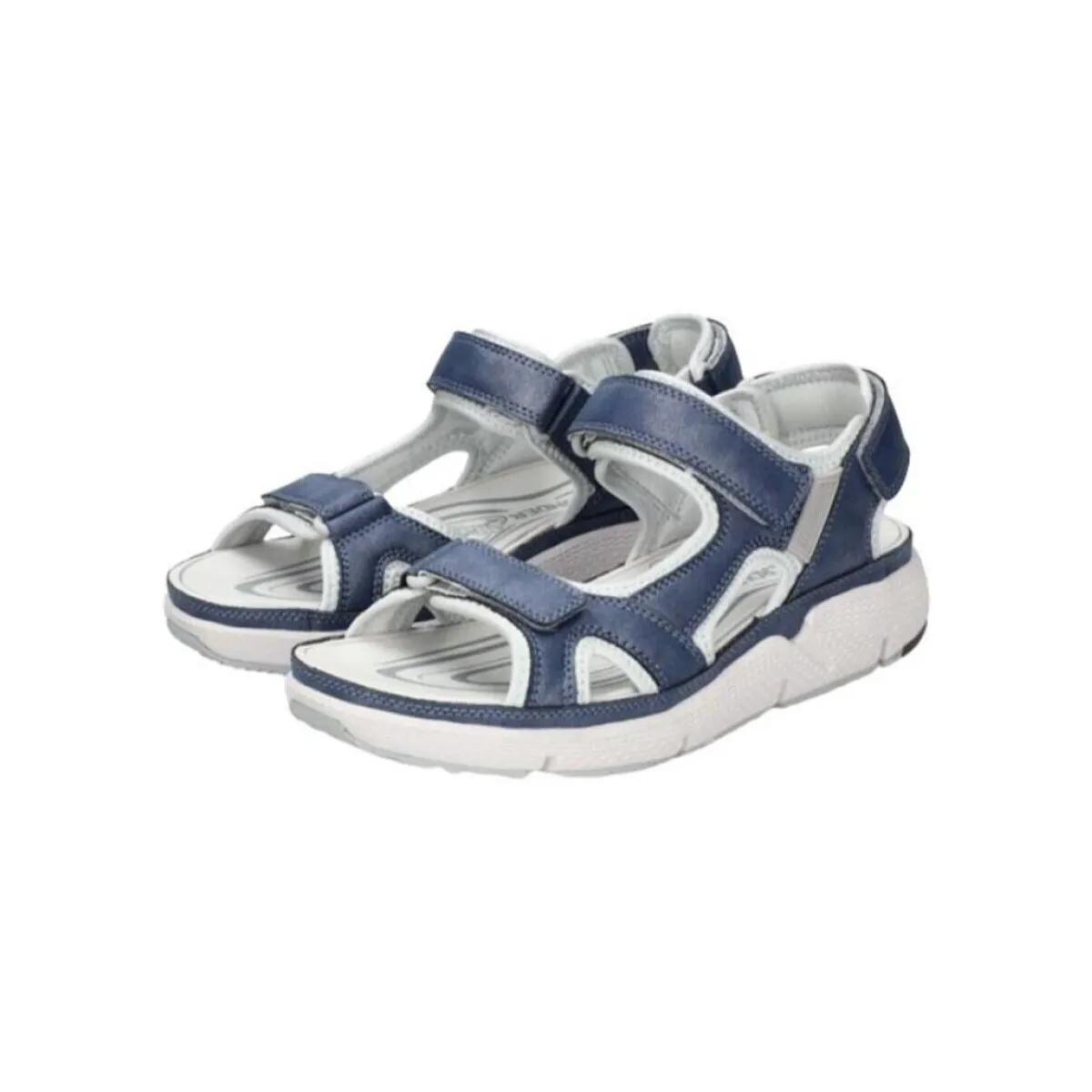 SANDALIA  ITS ME PIEL AZUL