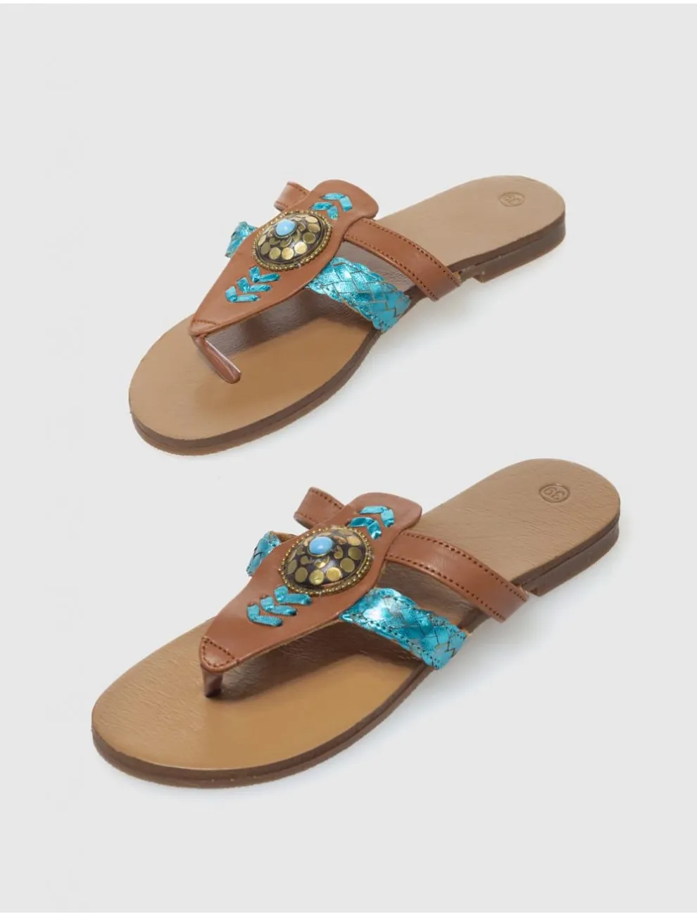 Sandalia Kamome Trends Iris Azul