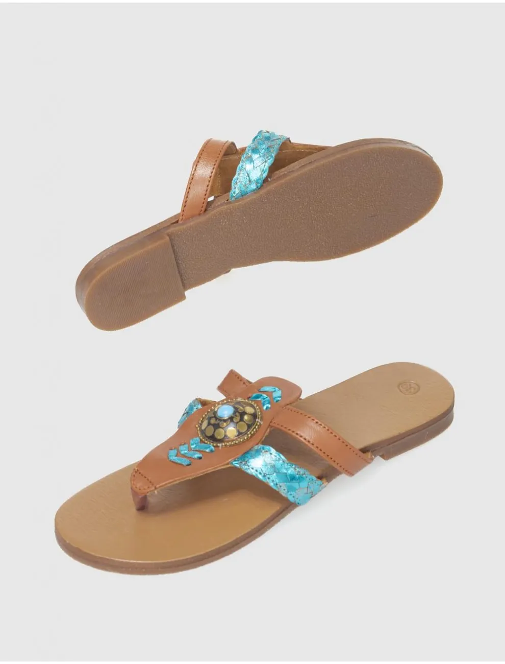 Sandalia Kamome Trends Iris Azul