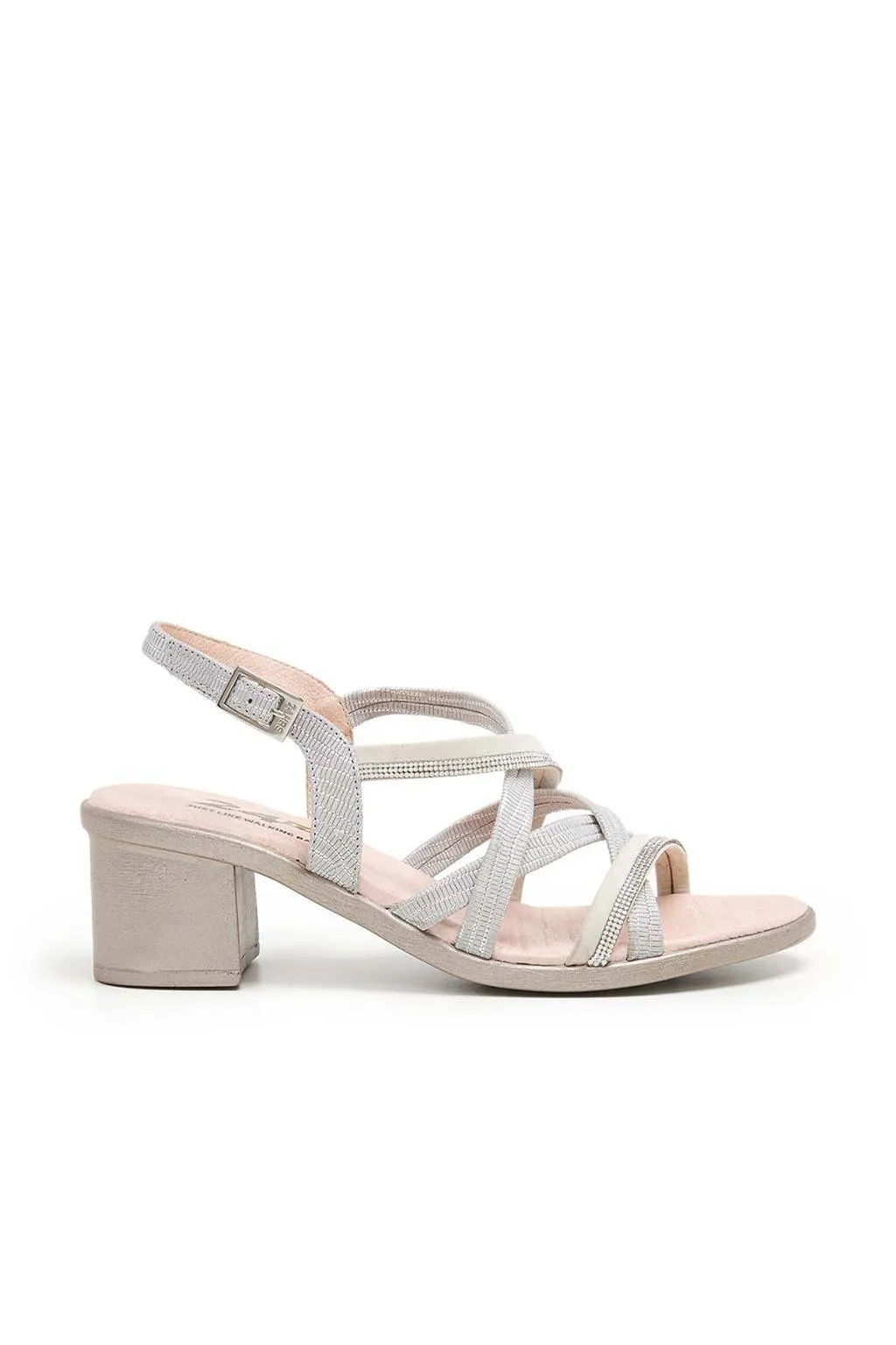 Sandalia Mujer 24HRS 26047 Crema Beige