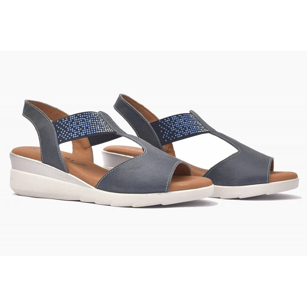 SANDALIA MUJER BAERCHI COCO39200 AZUL
