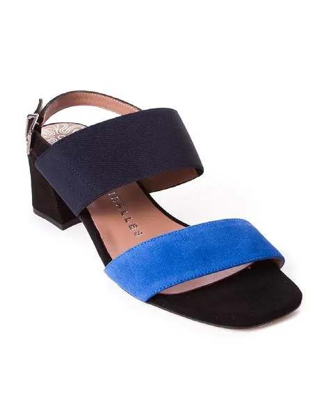 sandalia pedro miralles negra/azul