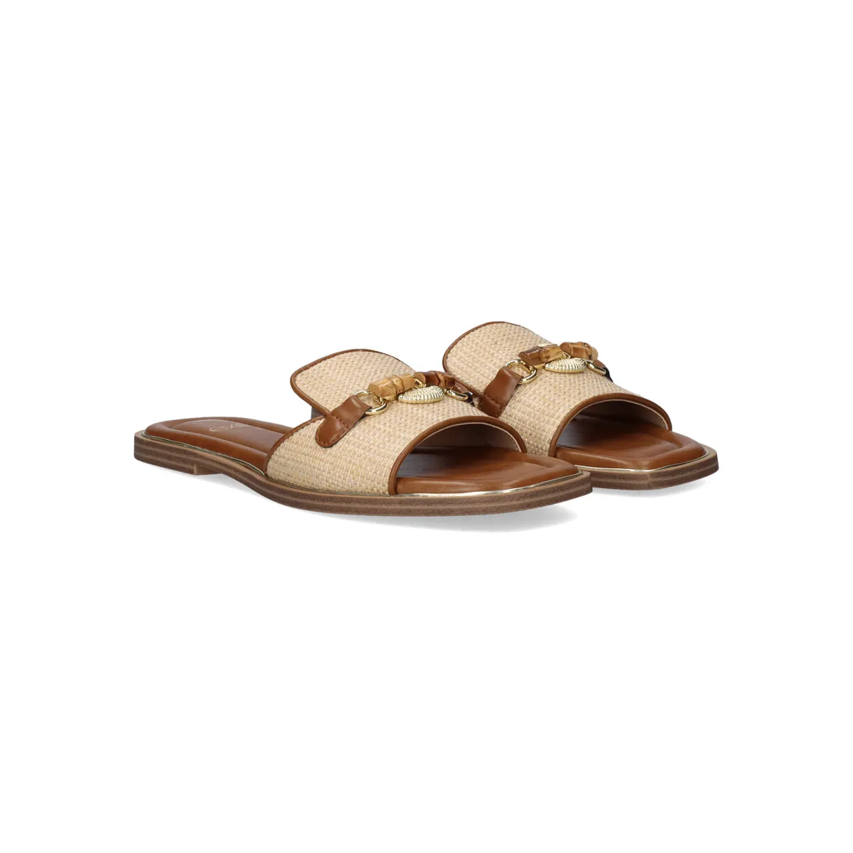 SANDALIA PLANA EXÉ DORETA419 BEIGE