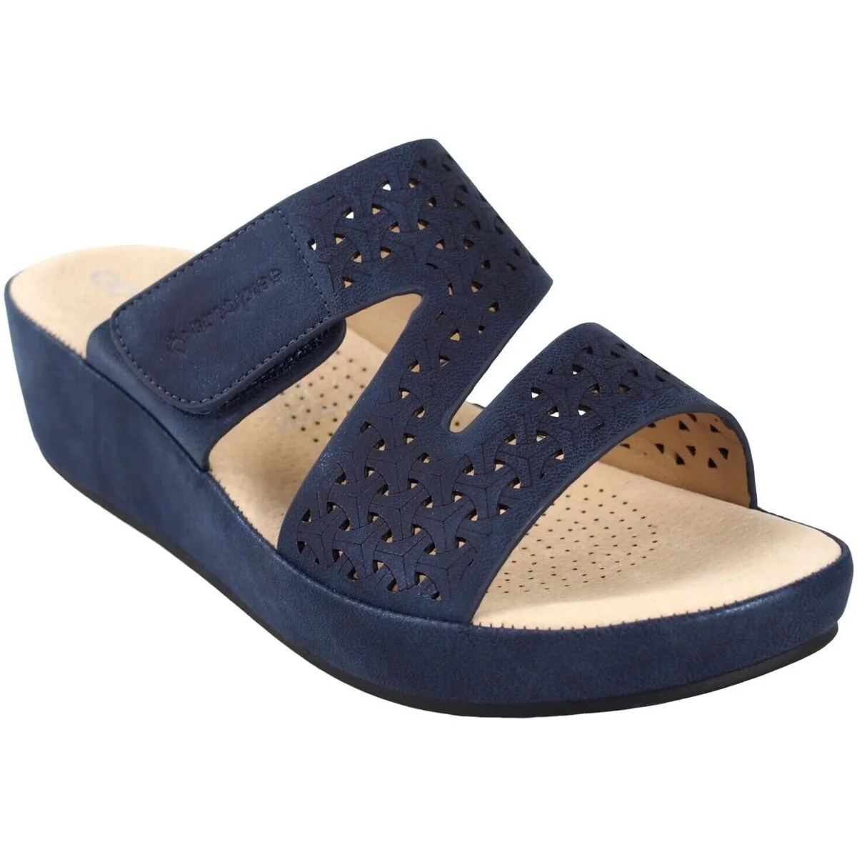 Sandalia señora  23589 abz azul