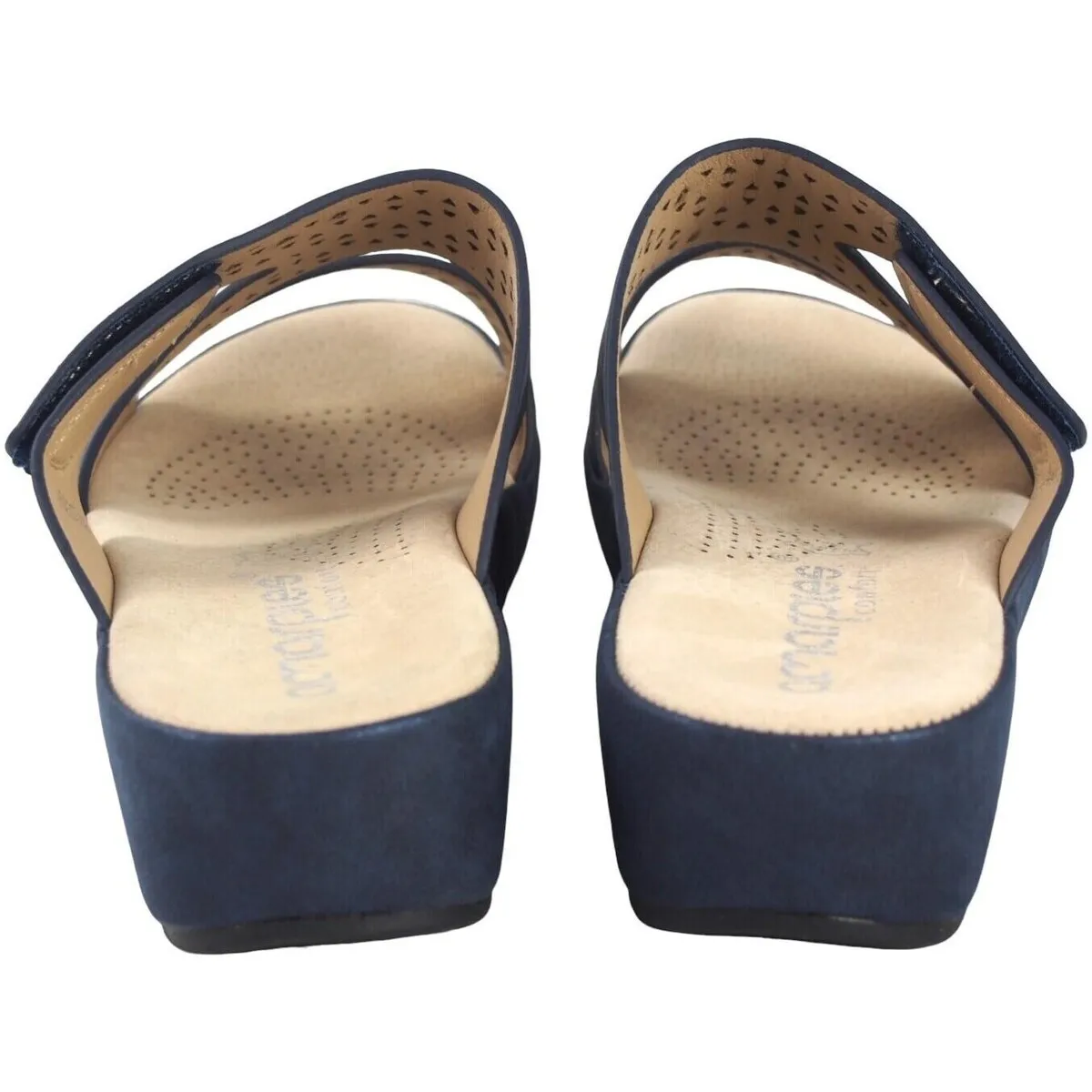 Sandalia señora  23589 abz azul