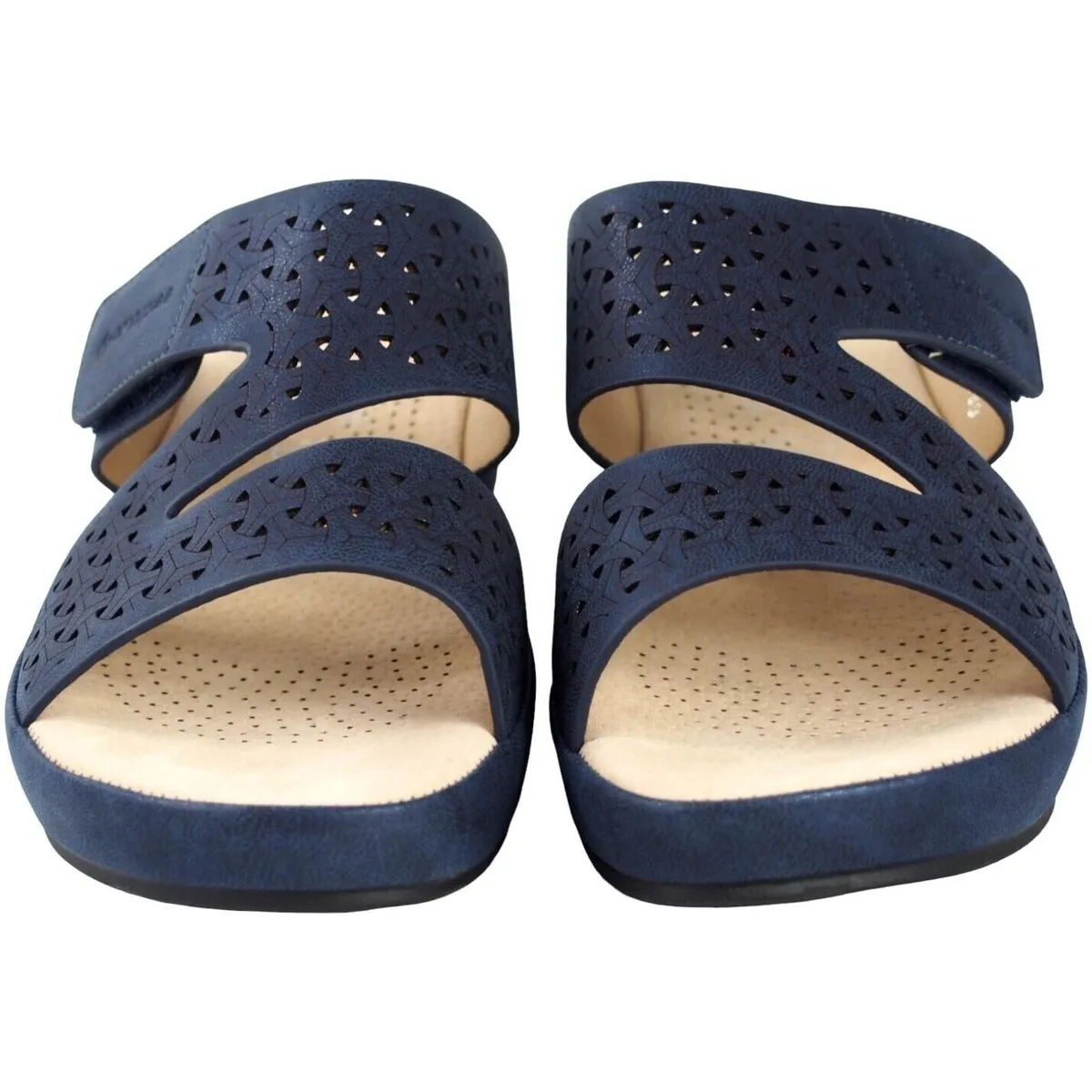 Sandalia señora  23589 abz azul