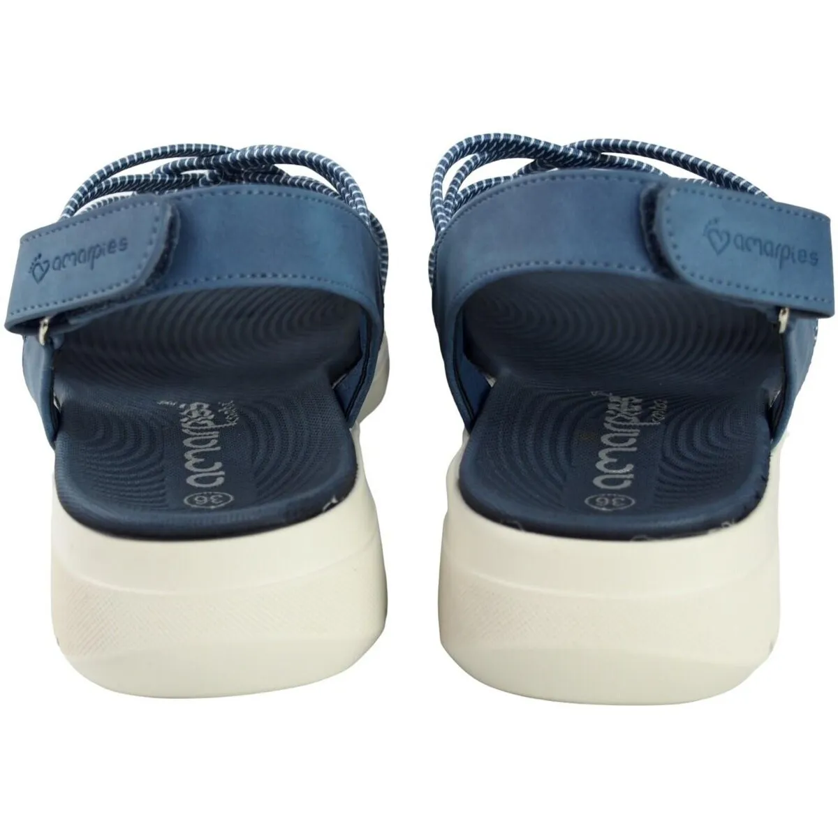 Sandalia señora  23608 abz azul