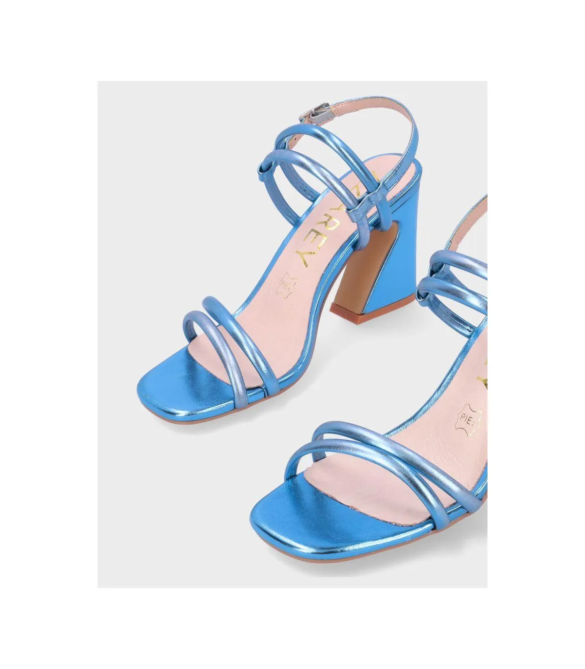 SANDALIA TACON AZAREY 563H455M AZUL
