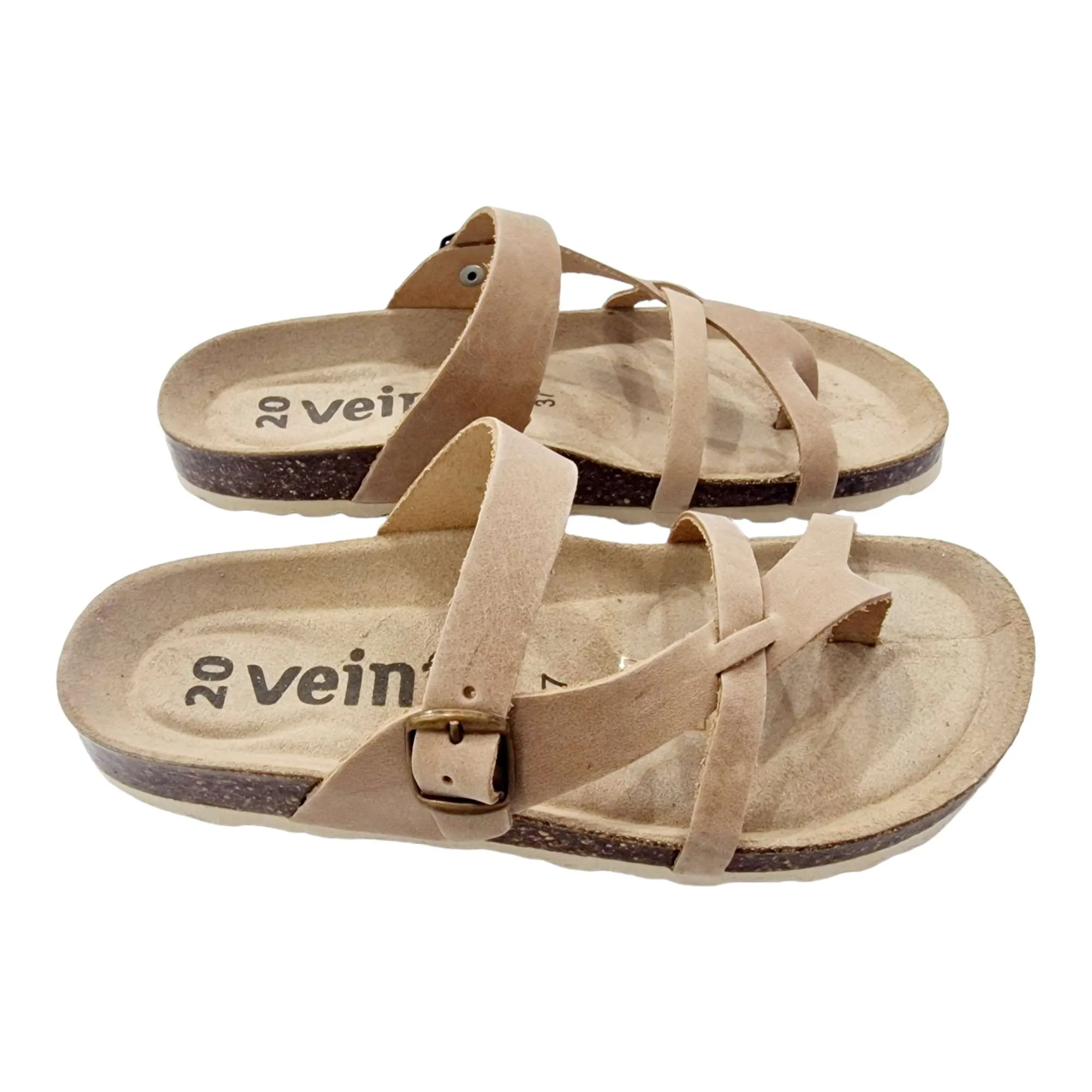 SANDALIAS BIO ESCLAVA MUJER BEIGE