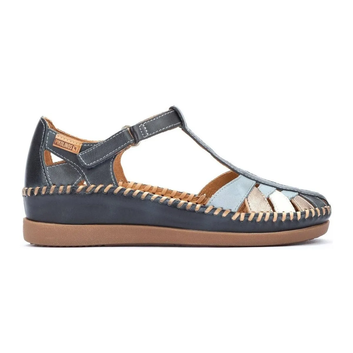 SANDALIAS CONFORT AZUL  CADAQUES W8K0705C1