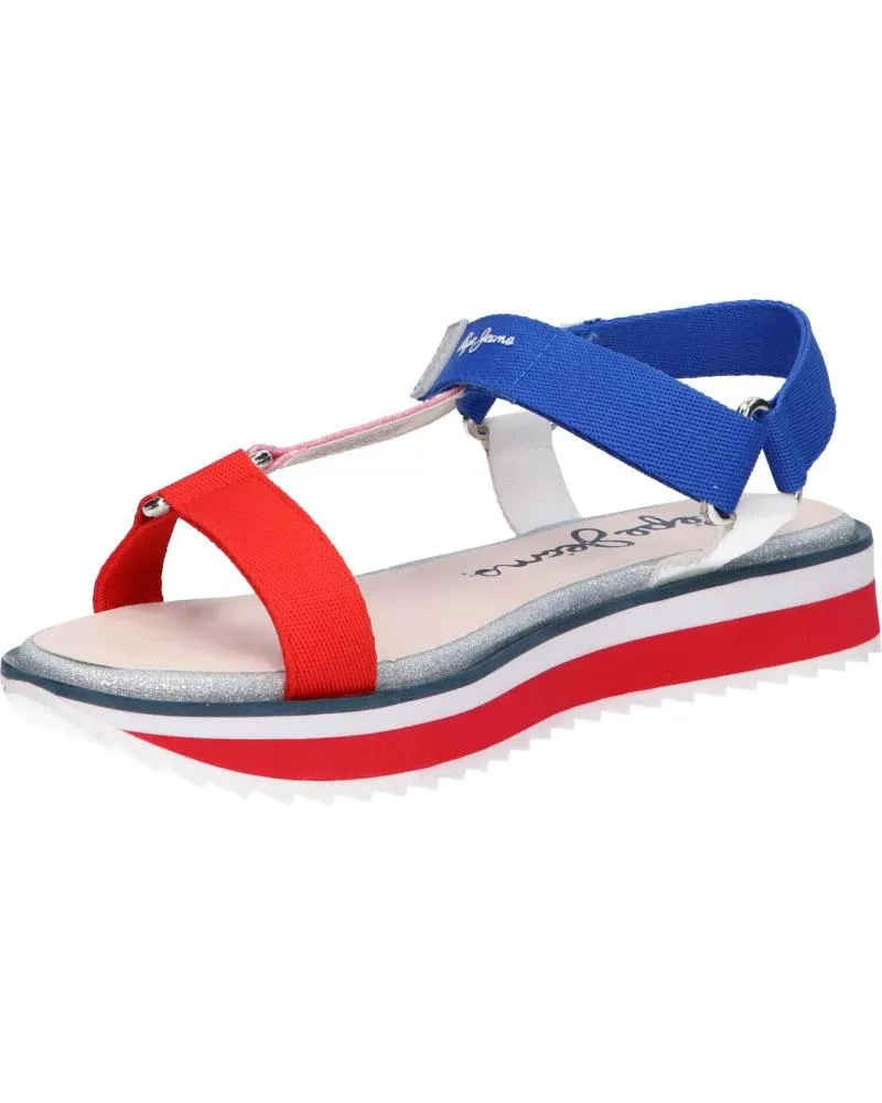 Sandalias de Mujer y Niña PEPE JEANS PGS90158 ALEXA TREK 255 RED