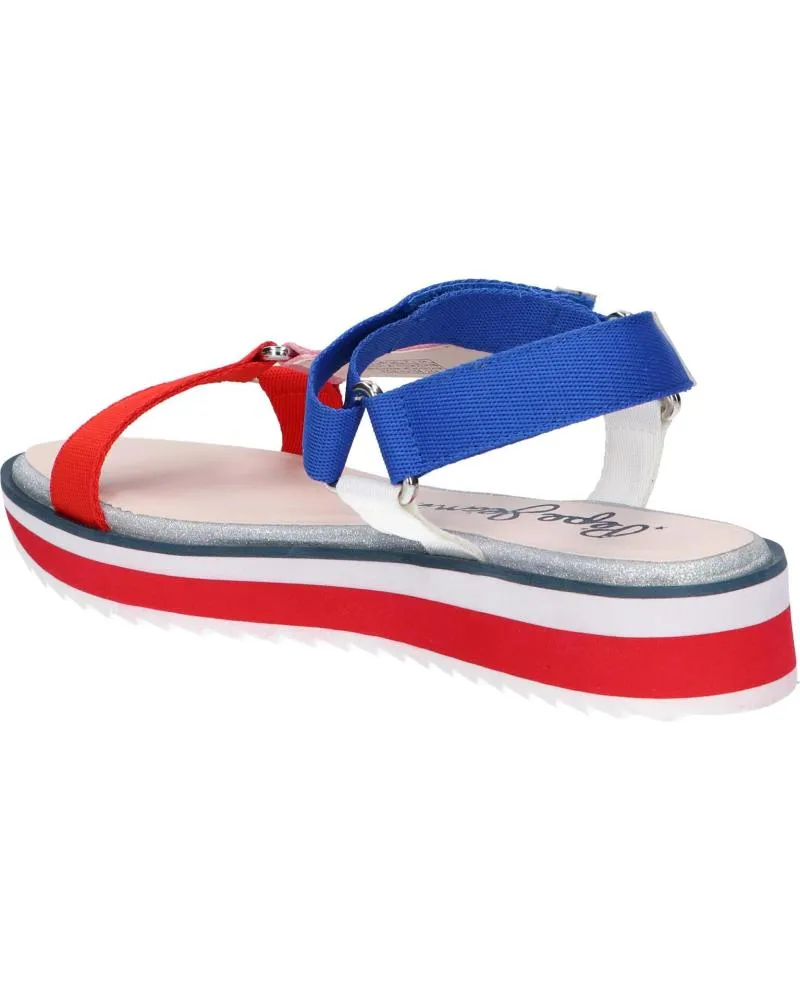 Sandalias de Mujer y Niña PEPE JEANS PGS90158 ALEXA TREK 255 RED