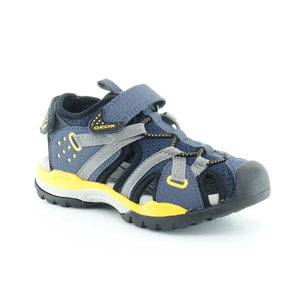 SANDALIAS DE NIñO BOREALIS AZULAMARILLO