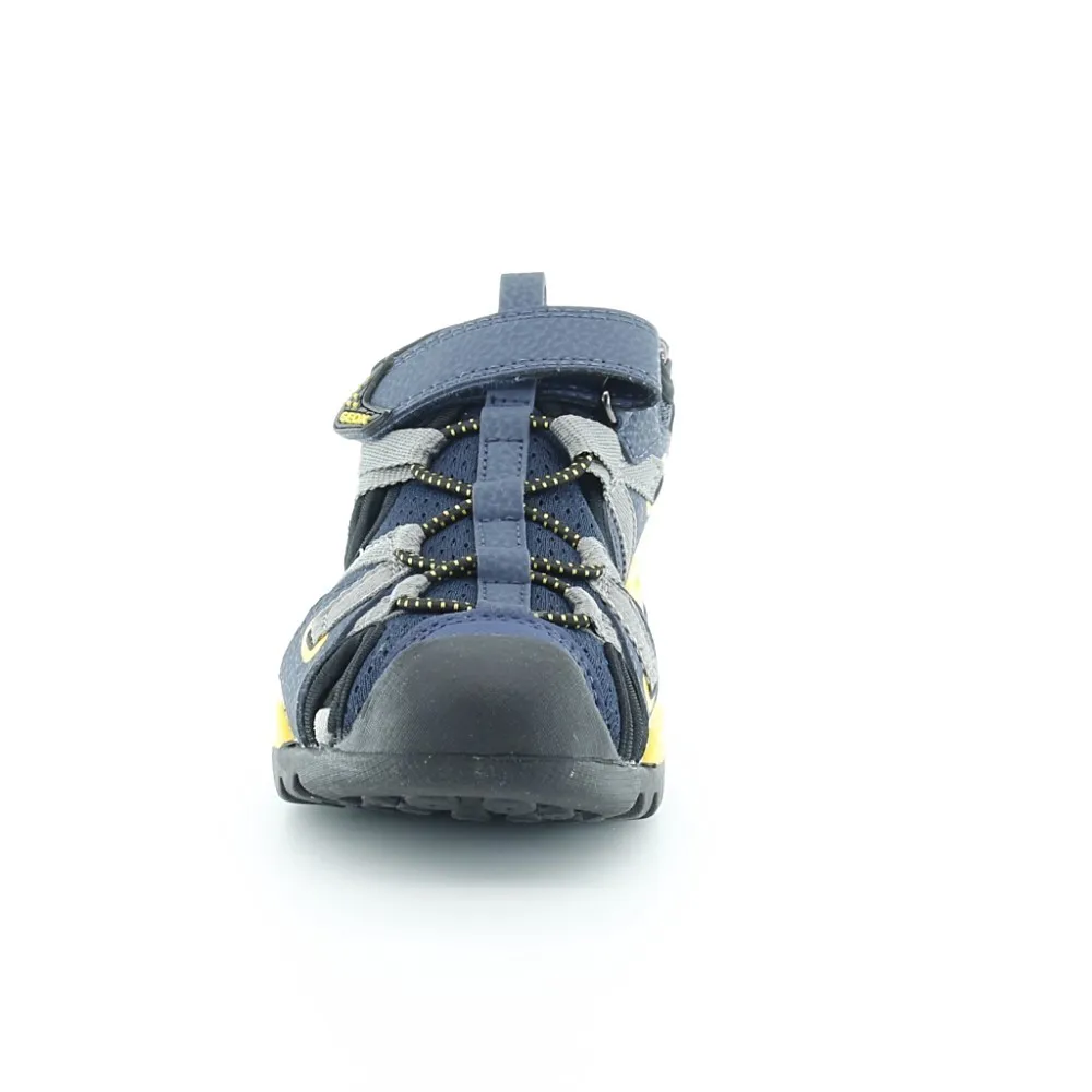 SANDALIAS DE NIñO BOREALIS AZULAMARILLO