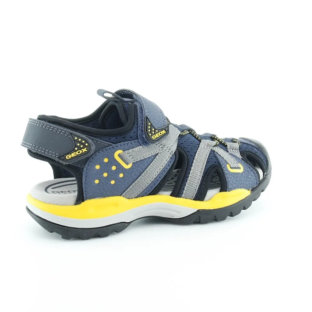SANDALIAS DE NIñO BOREALIS AZULAMARILLO