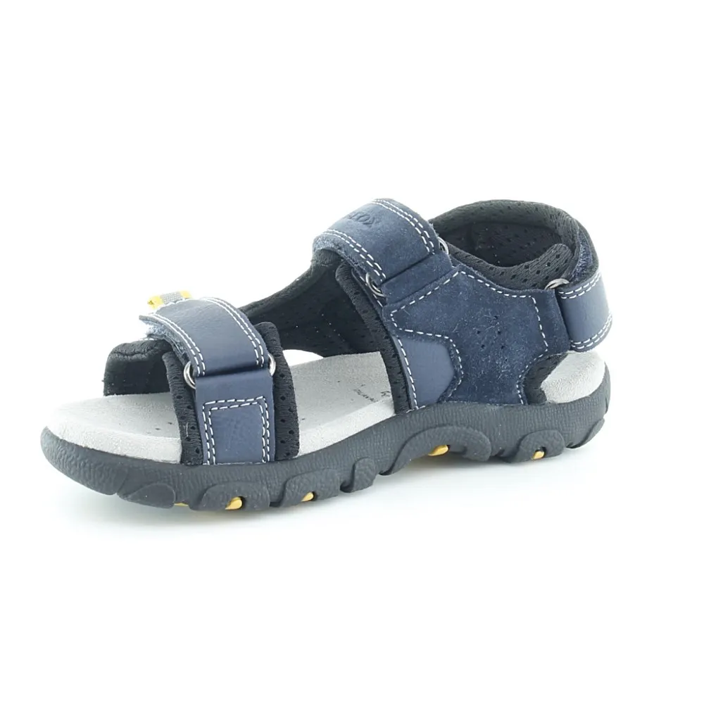 SANDALIAS DE NIñO STRADA AZULAMARILLO.