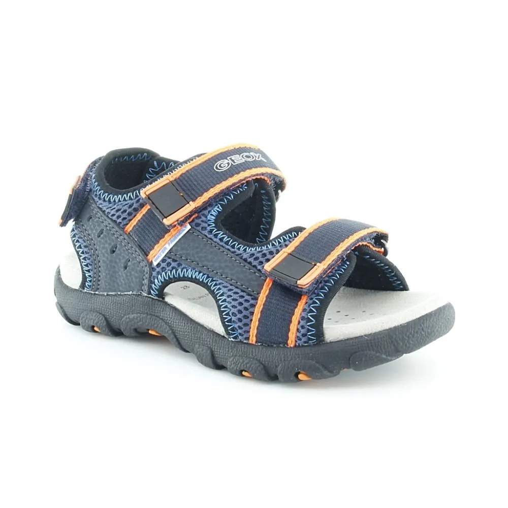 SANDALIAS DE NIñO STRADA AZULNARANJA