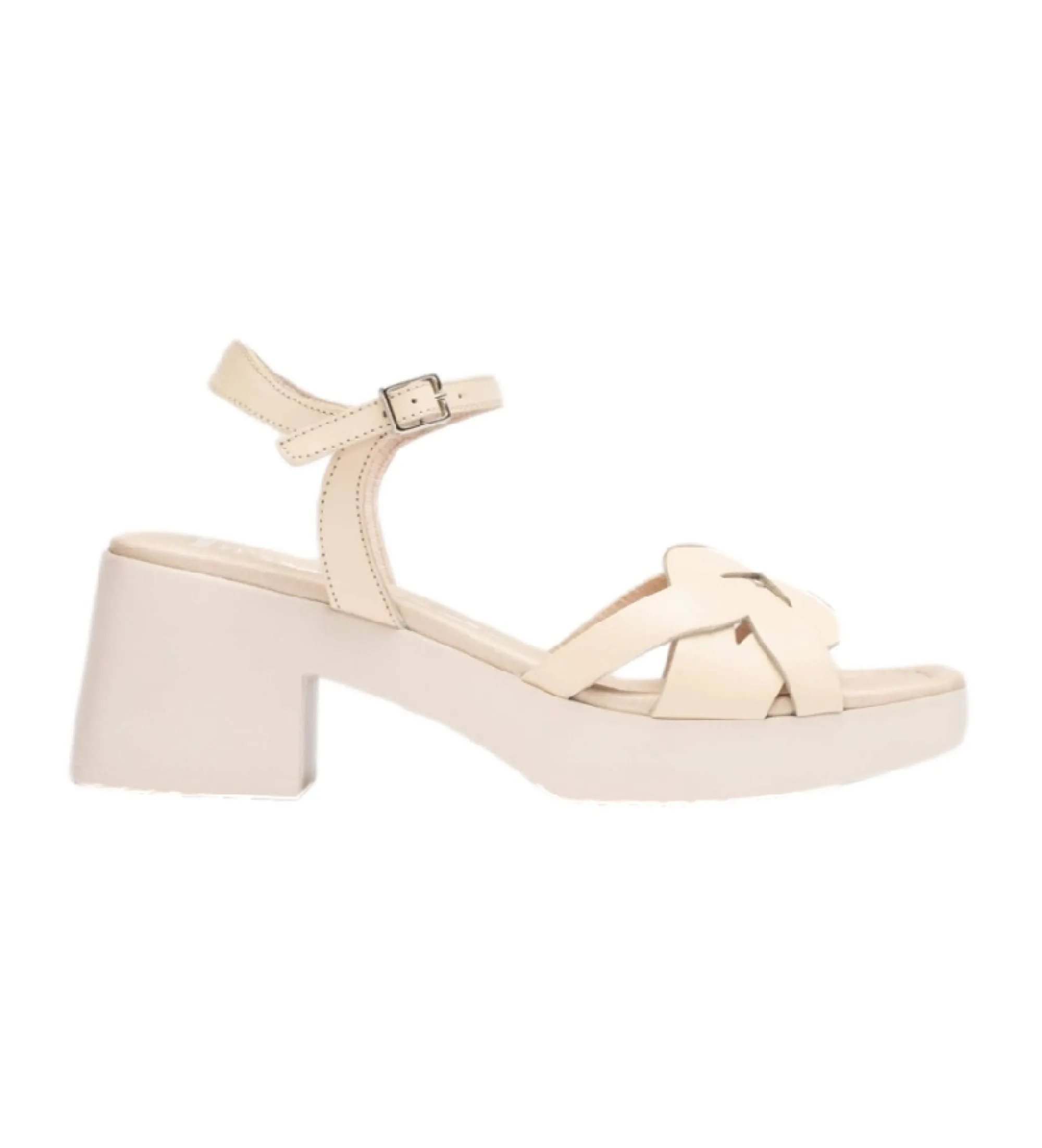 Sandalias de piel Catalina Beige