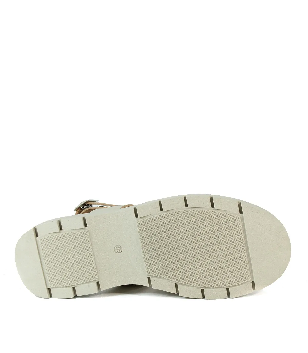 SANDALIAS ESPARTANAS BEIGE APLAUSO 5591
