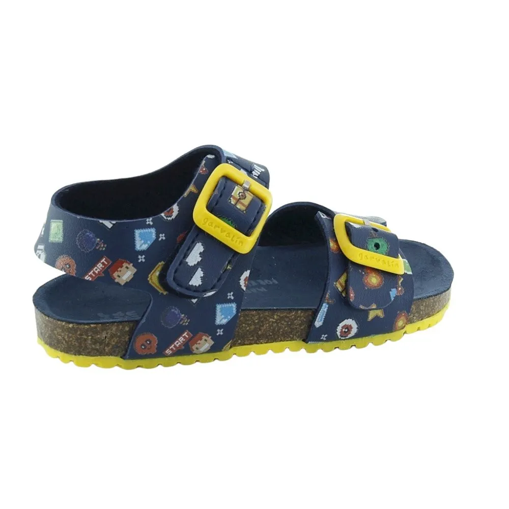 SANDALIAS GARVALíN 222662A AZUL GAMER