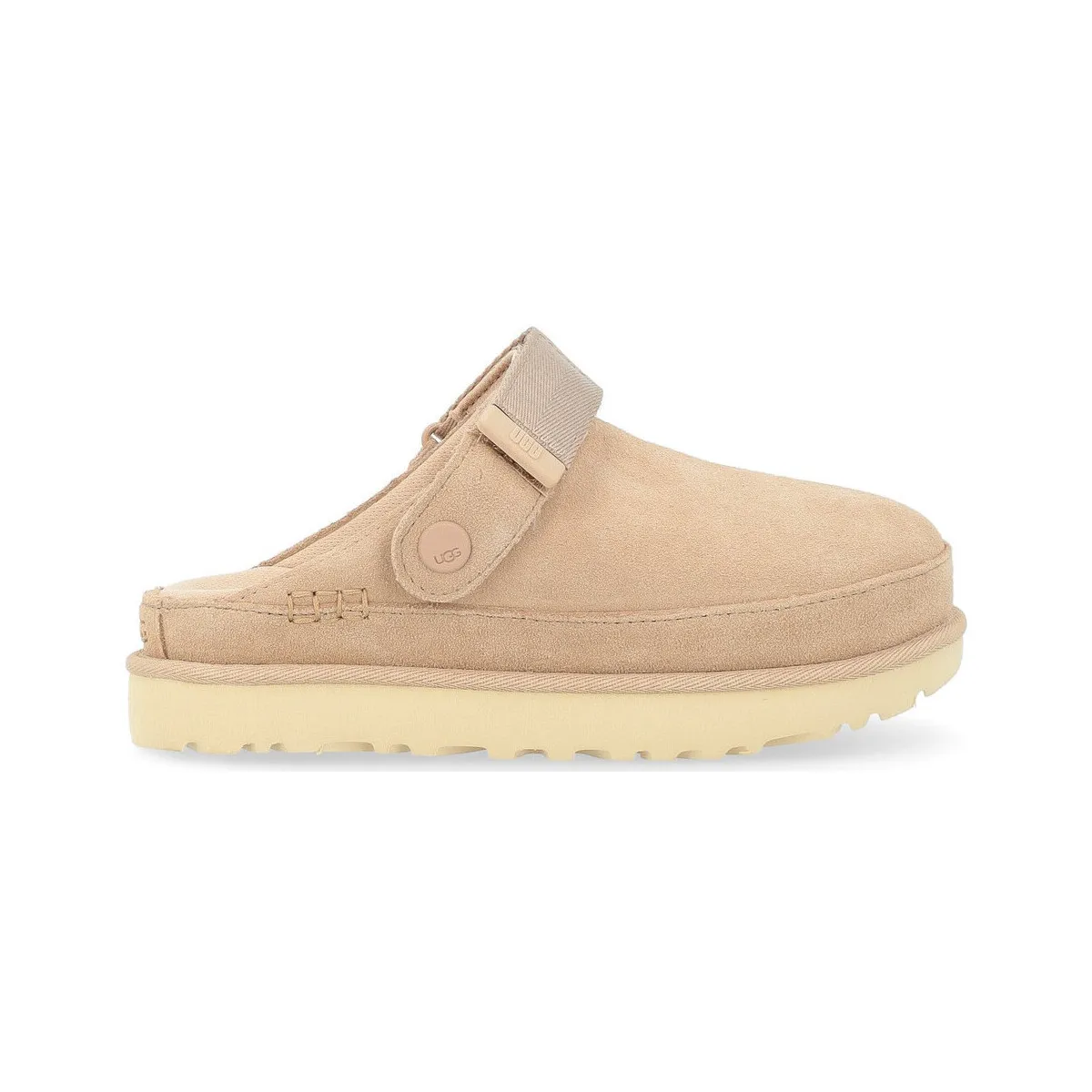 Sandalias Goldenstar de ante beige