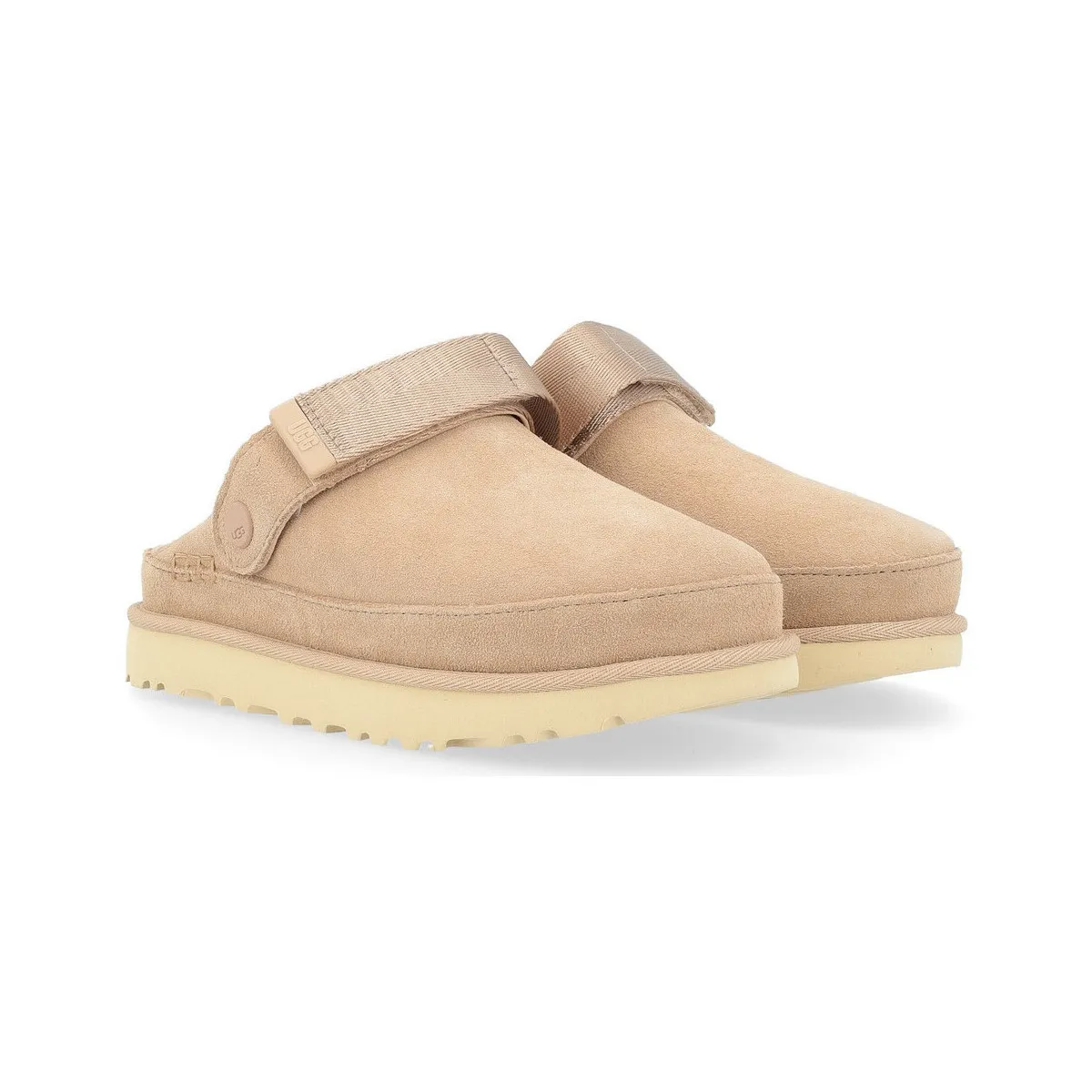 Sandalias Goldenstar de ante beige