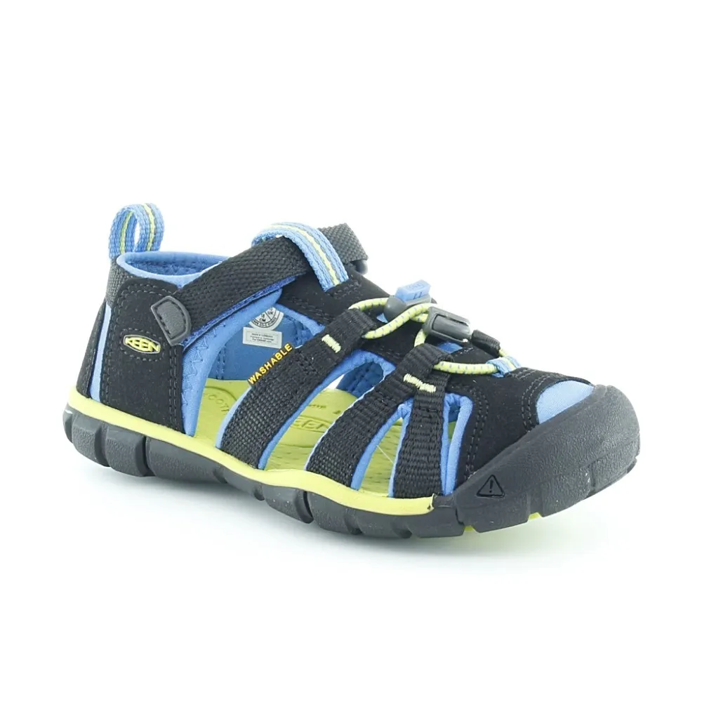 SANDALIAS KEEN SEACAMP NEGROAZULVERDE