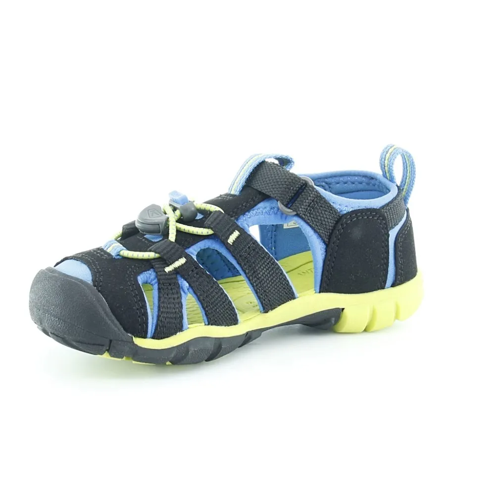 SANDALIAS KEEN SEACAMP NEGROAZULVERDE